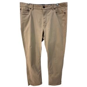 LL Bean Standard Fit Mens‎ 36x32 Tan Casual Everyday Chino Pants
